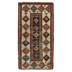 Vintage Turkish Geometric Wool Runner by Rug & Kilim, 1950-1959