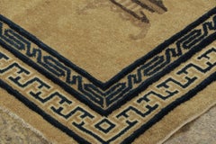Antique Chinese Peking Wool Rug by Rug & Kilim, Scholar's Table, 1900–1909