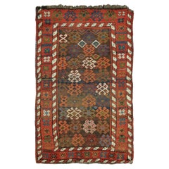 Vintage Turkish Geometric Wool Rug by Rug & Kilim, 1950–1959
