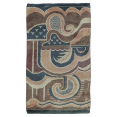 Vintage Art Deco Wool Rug by Rug & Kilim, France, 1950–1959