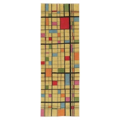 Vintage Mid-Century Modern Wool Runner, by Rug & Kilim, Turkey