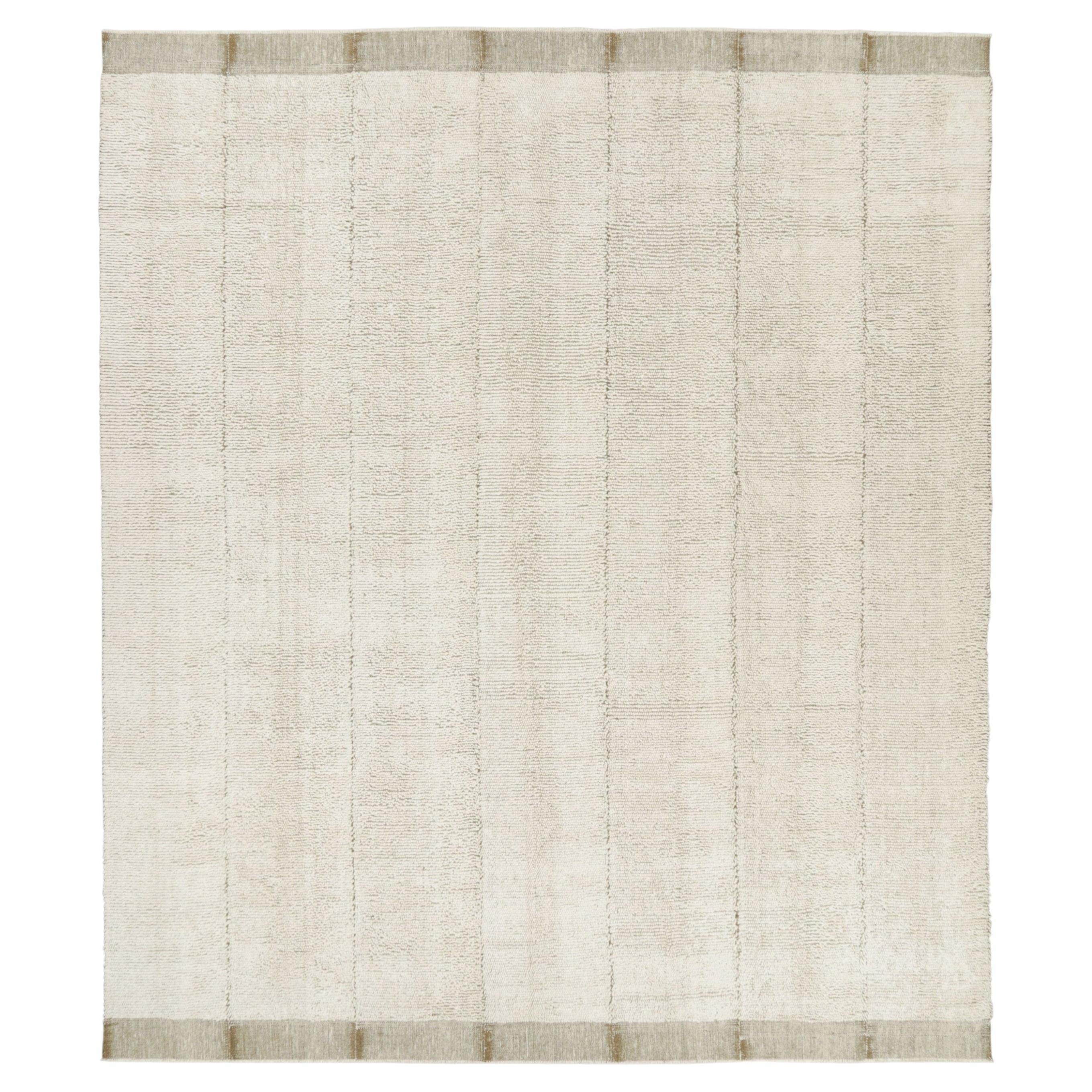 Oversized Vintage Turkish Shag Wool Rug, by Rug & Kilim, 1950-1959 For Sale