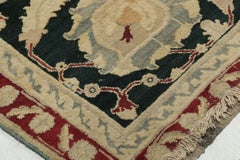 Antique Agra Distressed Wool Rug with Medallions, by Rug & Kilim, 1920-1929