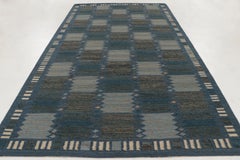 Contemporary Scandinavian Style Wool Kilim by Rug & Kilim, India
