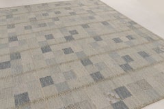 Contemporary Oversized Scandinavian Style Custom Wool Rug by Rug & Kilim, India