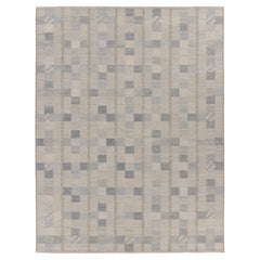 Contemporary Oversized Scandinavian Style Custom Wool Rug by Rug & Kilim, India
