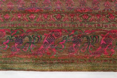 Contemporary Oversized Agra Style Floral Wool Rug by Rug & Kilim, India