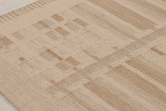 Contemporary Art Deco Style Geometric Wool Kilim by Rug & Kilim, India