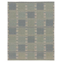 Tappeto in lana dallo stile geometrico scandinavo contemporaneo, di Rug & Kilim, India
