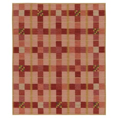Contemporary Scandinavian Style Wool Flatweave Rug, by Rug & Kilim, India