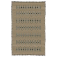 Contemporary Scandinavian Style Custom Wool Flatweave Rug by Rug & Kilim, India