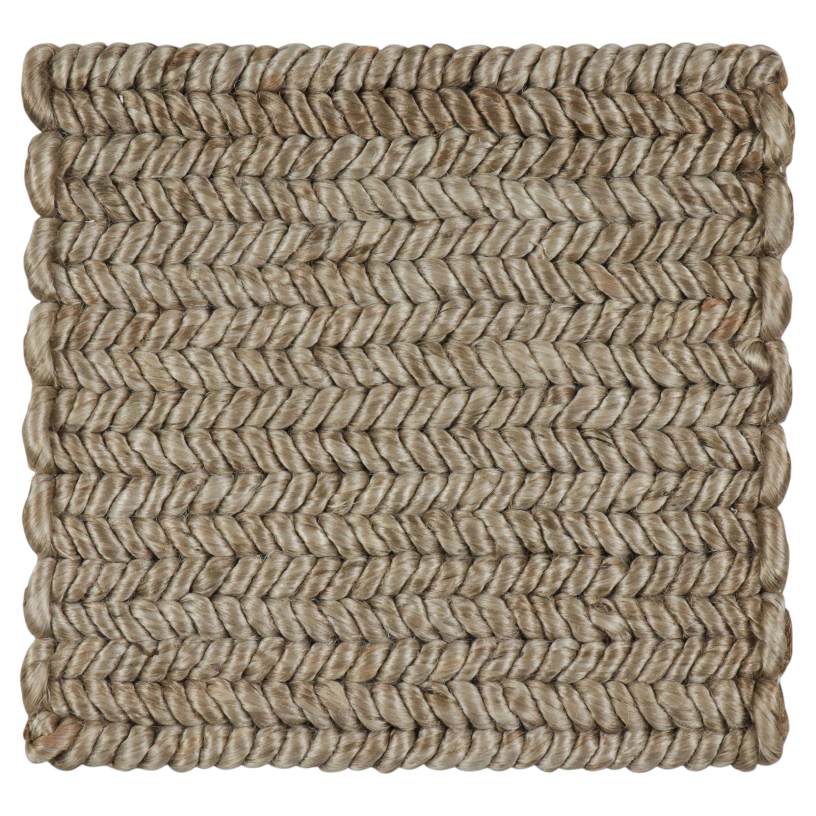 Rug & Kilim’s Contemporary Custom Abaca Rug Sample - 5030534 For Sale