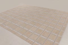 Contemporary Oversized Scandinavian Style Flatweave Rug by Rug & Kilim, India