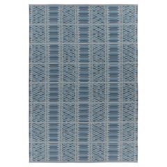 Contemporary Oversized Scandinavian Style Flatweave Rug by Rug & Kilim, India