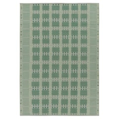 Contemporary Scandinavian Style Wool Flatweave Rug by Rug & Kilim, India