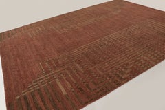 Contemporary French Art Deco Style Geometric Wool Rug, by Rug & Kilim, India