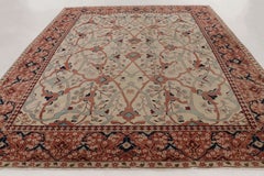 Antique Persian Tabriz Floral Design Wool Rug, by Rug & Kilim, 1920-1929