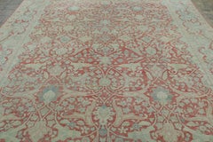 Antiker Täbris-Teppich mit Blumenmustern in Rot- und Blautönen – Teppiche & Kelims