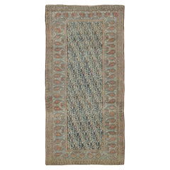 Antique Bibikabad Rug with Allover Boteh and Geometric Borders - Rug & Kilim