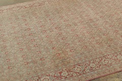 Antique Tabriz Rug with Dense Herati Design in Soft Tones - Rug & Kilim
