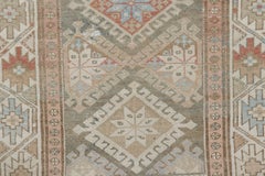 Vintage Malayer Extra-Long Runner with Geometric Medallions - Rug & Kili