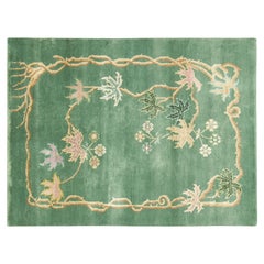 Contemporary Chinese Deco Style Wool Rug by Rug & Kilim, India
