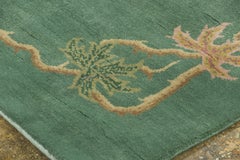 Contemporary Chinese Deco Style Wool Runner by Rug & Kilim, India