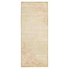 Contemporary Chinese Deco Style Wool Runner by Rug & Kilim, India