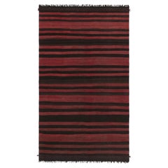 Vintage Bakhtiari Kili with Red and Black Stripes - Rug & Kilim