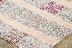 Vintage Turkish Kilim Wool Runner with Geometric Design by Rug & Kilim 1950-1959