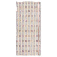 Vintage Turkish Kilim Wool Runner with Geometric Design by Rug & Kilim 1950-1959