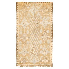 Vintage Moroccan Berber Rug with Beige Diamond Lattice by Rug & Kilim, 1950-1959