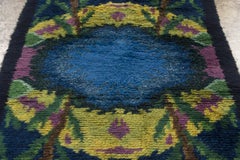 Vintage Swedish Rya Wool Rug with Abstract Design by Rug & Kilim, 1950-1959