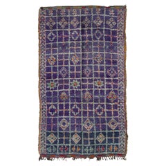 Vintage Moroccan Berber Wool Rug with Geometric Motifs by Rug & Kilim, 1950-1959