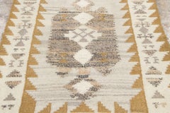 Vintage Scandinavian Wool Kilim with Medallion by Rug & Kilim, 1950-1959