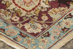 Antique Agra Wool Rug with Animal Pictorials by Rug & Kilim, 1950-1959