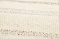 Vintage Panelled Kilim Wool Rug with Stripes in Beige by Rug & Kilim, 1950-1959