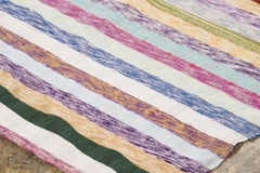 Vintage Panelled Kilim Wool Rug in Multicolor by Rug & Kilim, 1950-1959