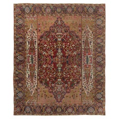 Antique Turkish Serapi Wool Rug with Vase Designs by Rug & Kilim, 1920-1929