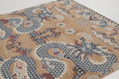 Contemporary Chinese Dragon Pictorial Wool Rug by Rug & Kilim, India