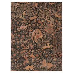 Modern Classics Persian Hunting Narrative Wool Rug by Rug & Kilim, India