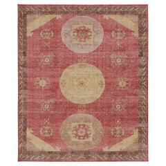 Modern Classics Distressed Khotan Wool Rug by Rug & Kilim, India