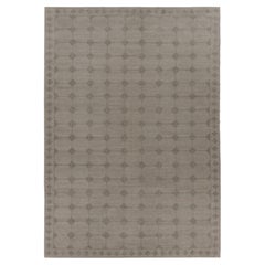 Contemporary Oversized Geometric Cotton Dhurrie Rug by Rug & Kilim, India