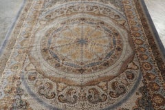 Rug & Kilim’s Modern Turkish Rug with Stately Central Medallion in Brown Hues
