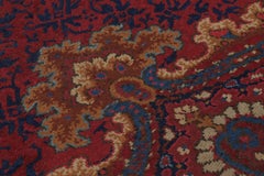 Tappeto turco antico Oushak in lana, di grandi dimensioni e multicolore, realizzato da Rug & Kilim, 1870-1879