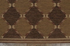 Contemporary Scandinavian Style Custom Hemp & Linen Rug by Rug & Kilim, India