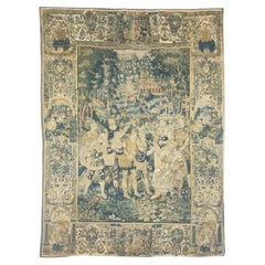 Antique 17th Century Tapestry with Narrative Pictorials by Rug & Kilim 1670-1679