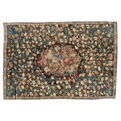 Antique 18th Century French Verdure Floral Tapestry by Rug & Kilim, 1770-1779
