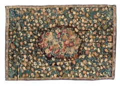 Antique 18th Century French Verdure Floral Tapestry by Rug & Kilim, 1770-1779