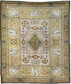 Antique 19th Century Spanish Savonnerie Wool Rug by Rug & Kilim, 1870-1879